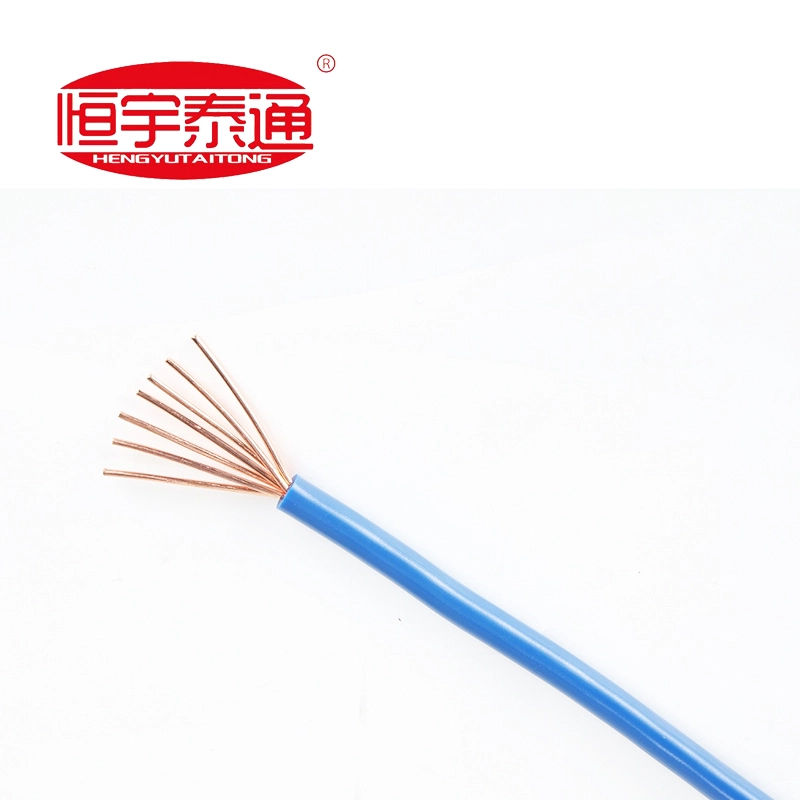 PVC szigetelésű épülethuzalok fix beépítéshez